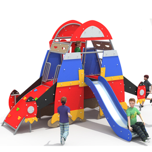 OL21-BHS168-01Baby plastic playhouses children slide toddler outdoor play ground house kids indoor playground equipment sets for kindergarten