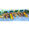 Summer outdoor amusement aqua play equipment water house water park playground