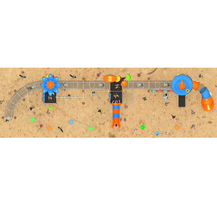 OL20-BHS191Children's climbing outdoor slides frame