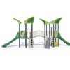  Children School Plastic Slide Amusement Park Kids Outdoor Playground Equipment OL-14401