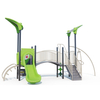 New Product School Garden Child Toy Slide Equipment Outdoor Playground for Kids OL-14201