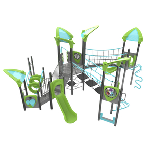 Commercial Plastic Outdoor Kids Playground Slide For Sale